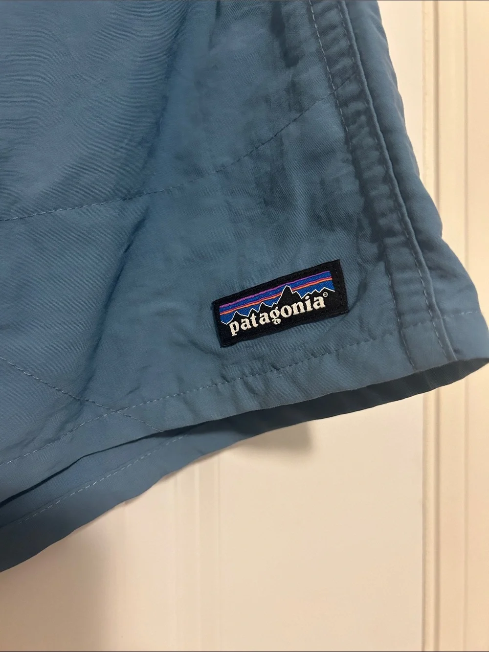 Patagonia Blue Men's Athletic Lined Baggy 6” Shorts Size Large